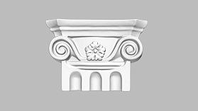 Капитель Decomaster DK 207 140х100х35мм